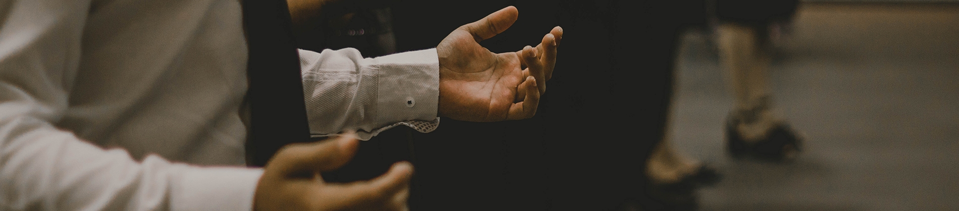 A man with his hands open in worship A man with his hands open in worship