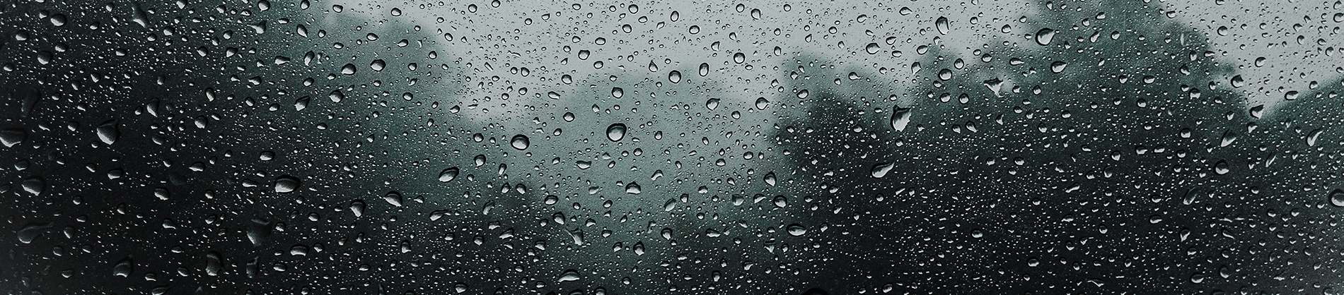 A window with rain drops on it A window with rain drops on it
