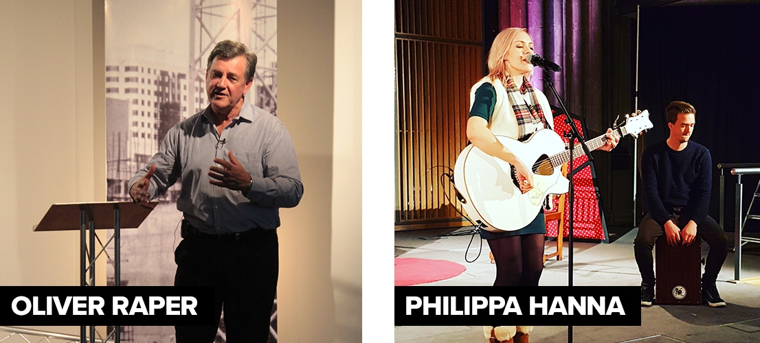 Philippa Hanna and Pastor Oliver Raper Philippa Hanna and Pastor Oliver Raper
